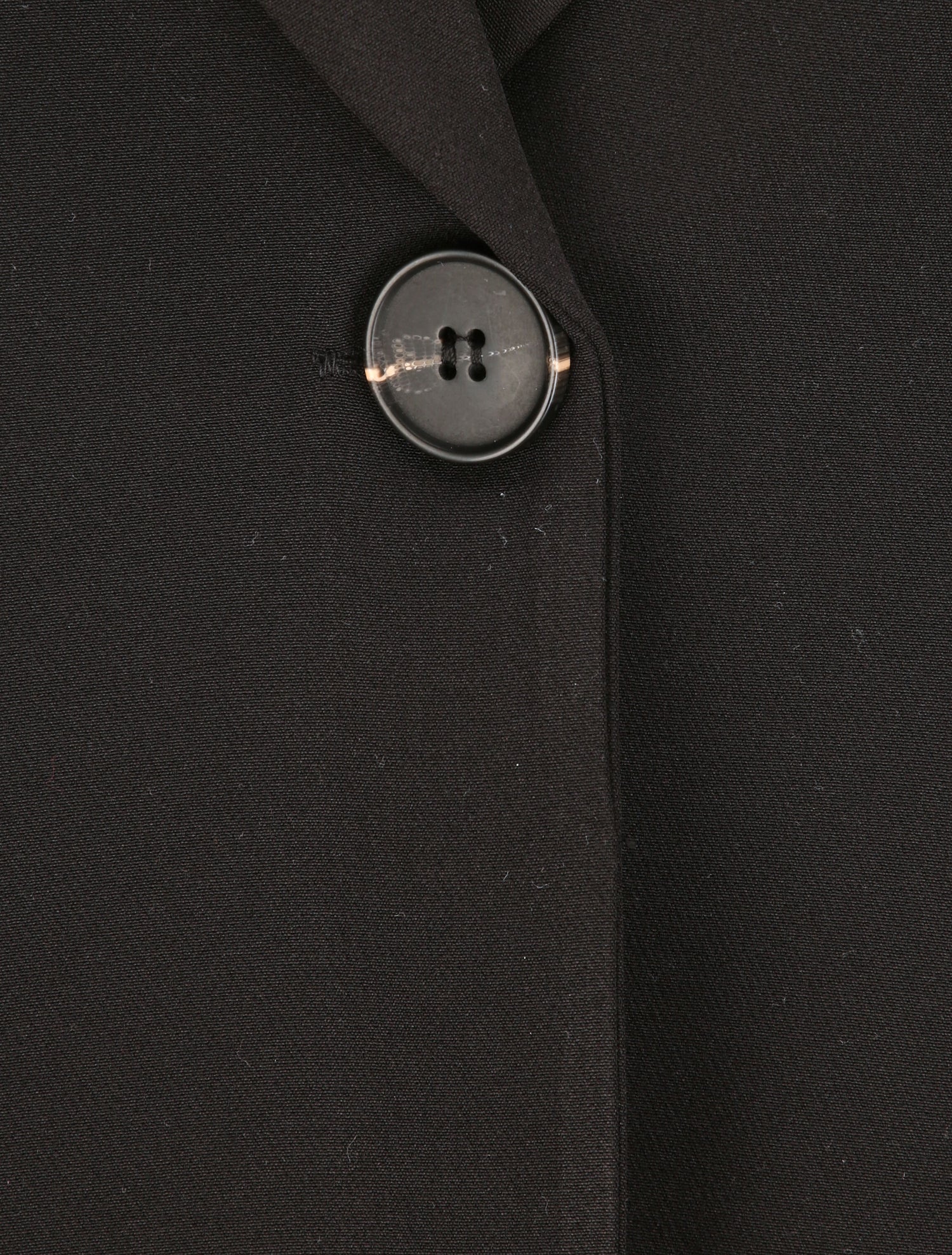 Blazer oversize uni sans manches - Noir - 3