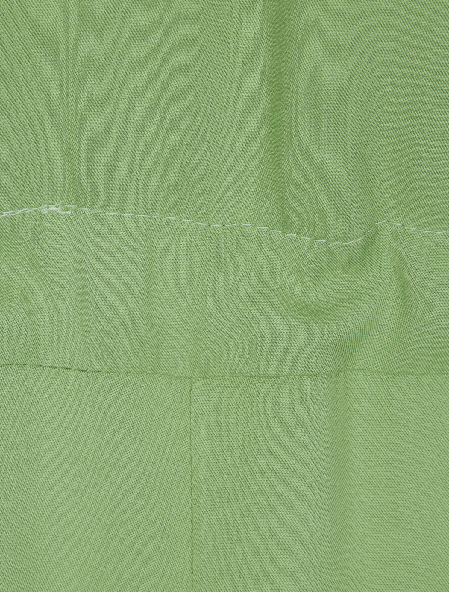 Combishort fluide unie à col zippé - Vert - 3