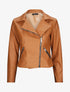 Perfecto droit en simili doublé - Camel - 4