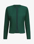 Blazer uni droit - Vert sapin - 1