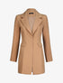 Blazer extra long - Camel - 1