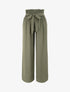 Pantalon ample à taille élastiquée - Kaki - 1