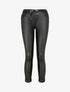Pantalon slim en similicuir - Noir - 1