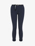 Pantalon 7/8 imprimé trèfle à revers - Marine - 1