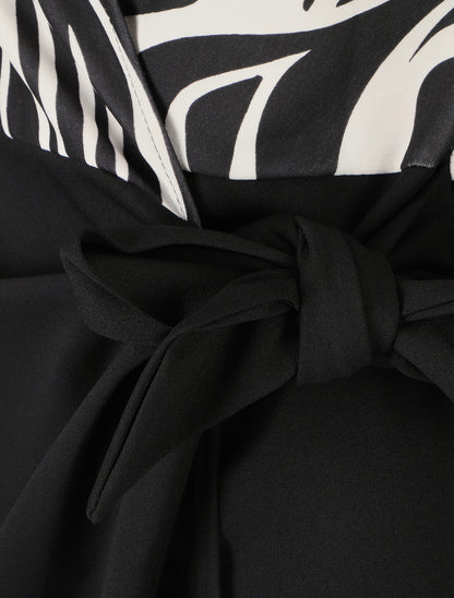 Robe portefeuille trompe-l&