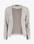 Veste ouverte effet daim - Gris clair - 4