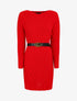 Robe pull courte - Rouge - 1