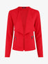 Veste à poches zippées - Rouge - 1