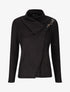 Pull col montant et crochet décoratif - Noir - 4