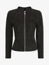 Veste zippée en suédine - Noir - 1