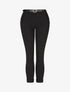 Pantalon droit à poches fantaisies - Noir - 4
