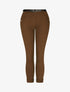 Pantalon droit à poches fantaisies - Marron - 1