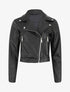 Perfecto court en simili - Noir - 1