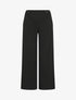 Pantalon ample à taille élastiquée - Noir - 3