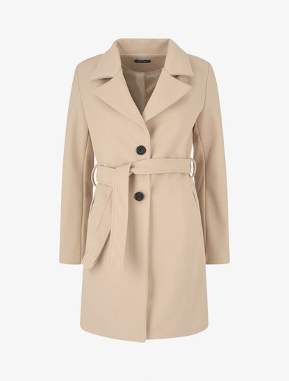 Manteau long classique - Beige - 5