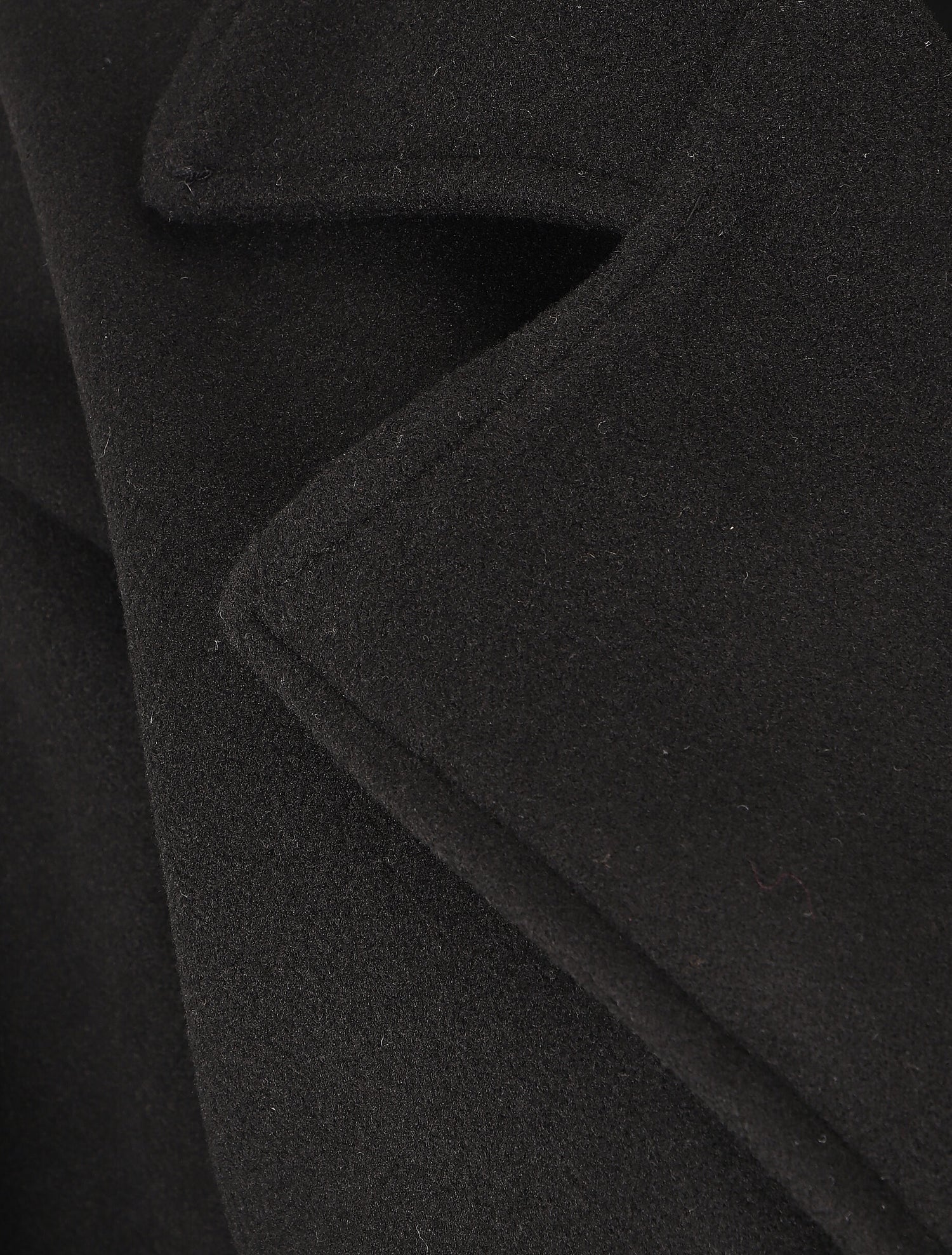 Manteau long oversize - Noir - 3