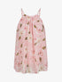 Top à col américain imprimé pivoines - Rose pâle - 4