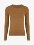 Pull fin uni ajusté - Camel - 1
