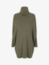 Pull col roulé oversize - Kaki - 1