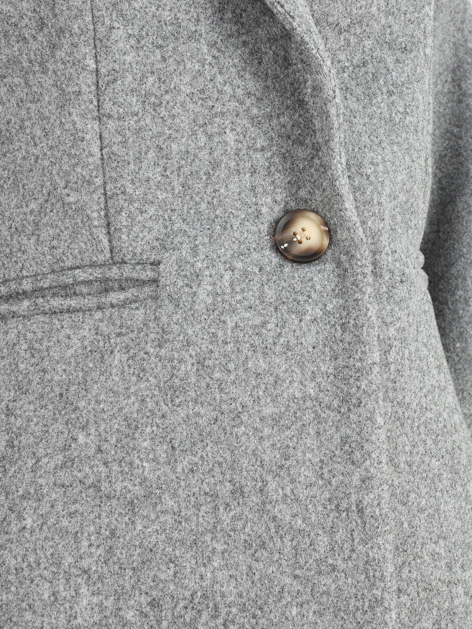 Manteau long classique - Gris - 3