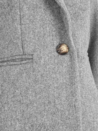 Manteau long classique - Gris - 3
