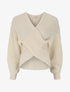 Pull cache-coeur court - Beige - 1