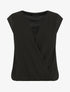Top cache-coeur uni sans manches - Noir - 5