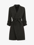 Trench droit mi-long - Noir - 1
