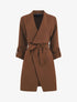 Trench droit mi-long - Marron - 1
