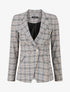 Blazer imprimé prince de galles - Camel - 1