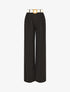Pantalon fluide ample - Noir - 1