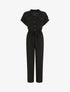 Combinaison unie fluide - Noir - 1