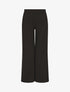 Pantalon fluide uni - Noir - 1