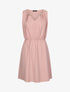 Robe courte sans manches à chaîne - Rose - 5