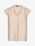 Top uni sans manches à chaîne - Beige - 5