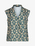 Top sans manches imprimé mosaïque - Bleu canard - 7