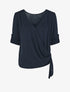 Pull loose style cache-coeur - Marine - 1