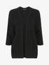 Gilet mi-long oversize - Noir - 4