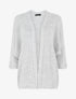 Gilet mi-long oversize - Gris clair - 4