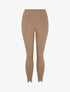 Pantalon à pont à bords fendus - Camel - 1
