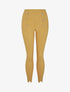 Pantalon à pont à bords fendus - Jaune - 3