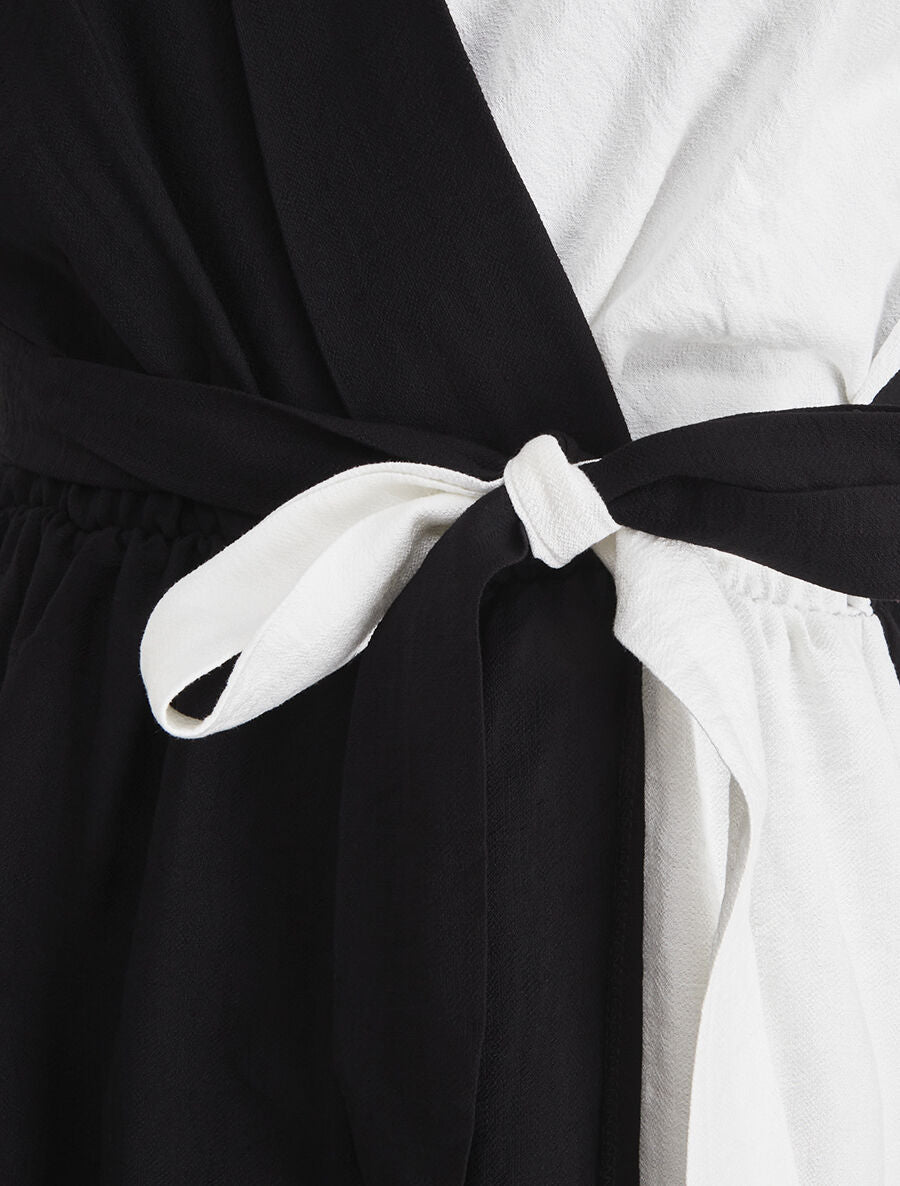 Robe effet portefeuille - Blanc - 3