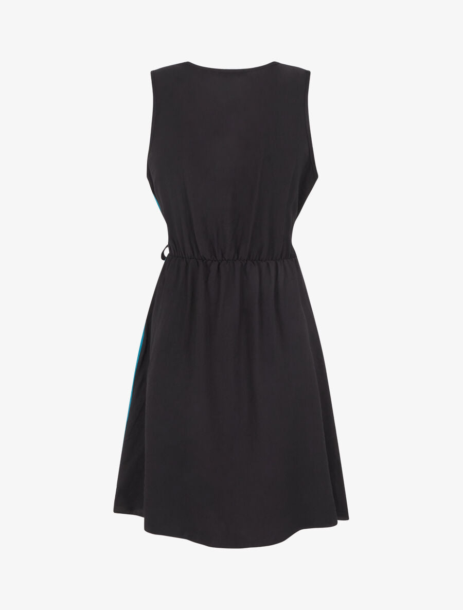 Robe effet portefeuille - Bleu canard - 2