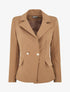 Blazer classique boutonné - Camel - 1