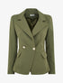 Blazer classique boutonné - Kaki - 1