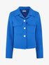 Blazer boutonné à poches - Bleu roi - 4