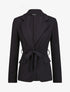 Veste unie cintrée - Marine - 1