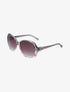 Lunettes de soleil oversize - Rose - 1