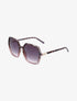 Lunettes de soleil oversize forme carrée - Rose - 1