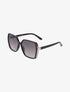 Lunettes de soleil carrés oversize - Marron - 1